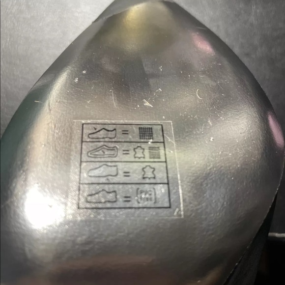 NIB Marciano Mid Calf Iridescent Black Multi Fabric Boots size 8 $350 R-Kizzie - Picture 6 of 13